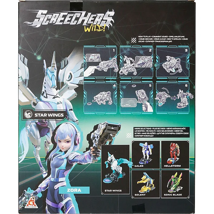 Игровой набор Screechers Wild! S5 L1 – Стар Вингс