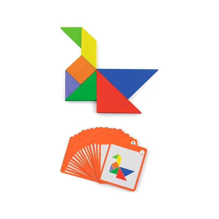 Магнитный танграм для досок Viga Toys 35 эл. (50643FSC)