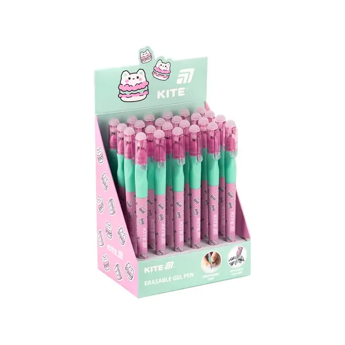 Ручка Kite гелева "пиши-стирай" Smart Feel Good K25-098-2, синя (Кнц5748)