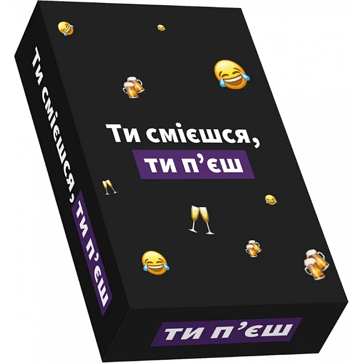 Настольная игра "Ты смеешься, ты пьешь" 290025