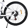 Велосипед SKD75 MTB 2605-2, 26 дюймов, стальная рама 16 Sunrun 24SP белый