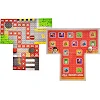 Конструктор "Block&Steps: Пожарная команда" + ходилка и мемори игра 3в1, 74дет. QB300-001 qbee (Кон3931)