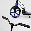 Самокат двухколесный "Best Scooter" 81246 (2) колеса PU, d переднего колеса - 230мм, d заднего колеса - 180мм, 1 амортизатор передний, в коробке