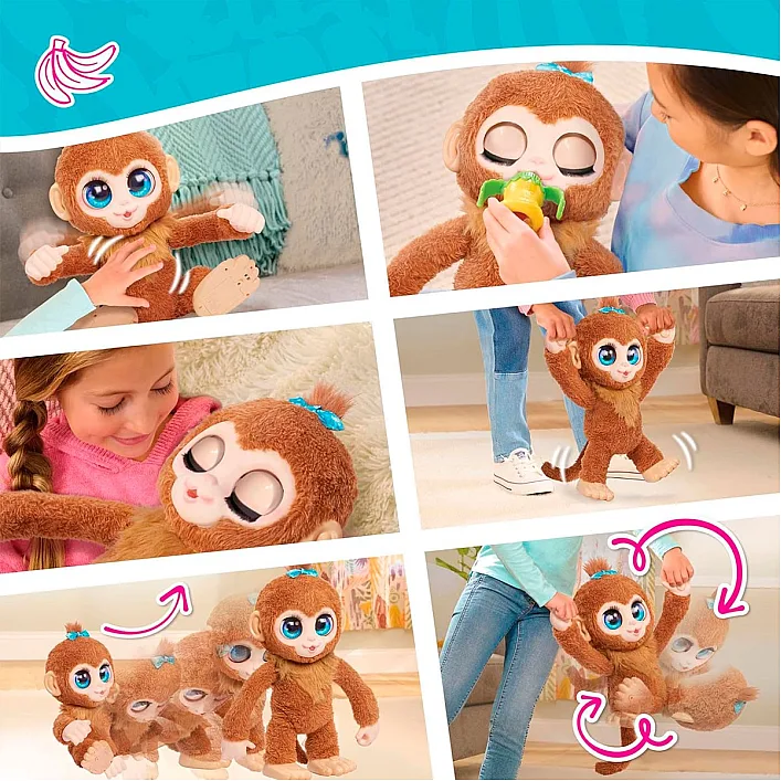 Интерактивная игрушка Furreal – Игривая обезьянка Арахис