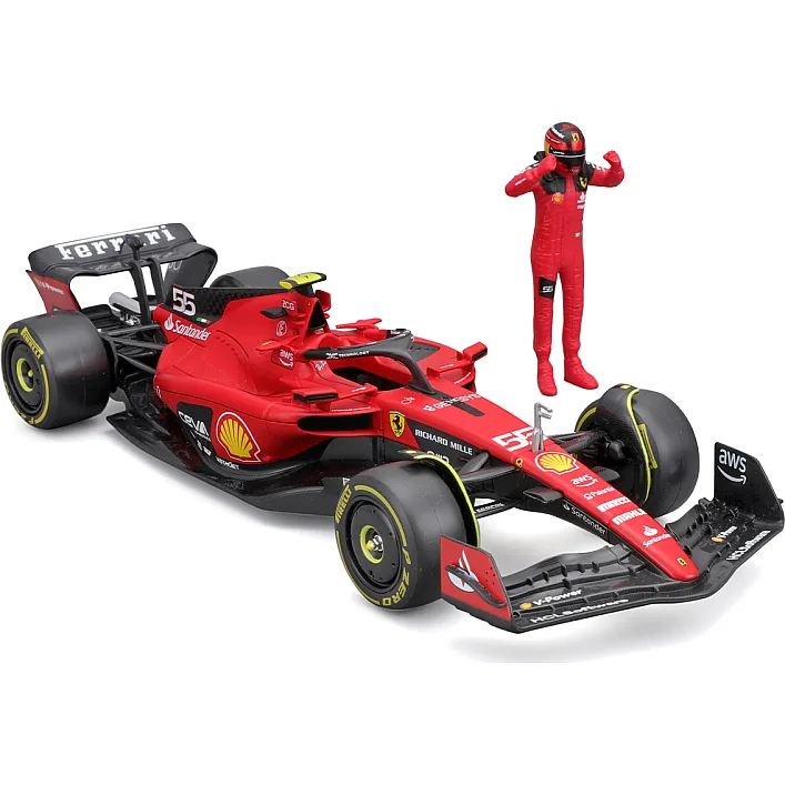 Автомодель з фігуркою - FERRARI SF-23 (1:24)