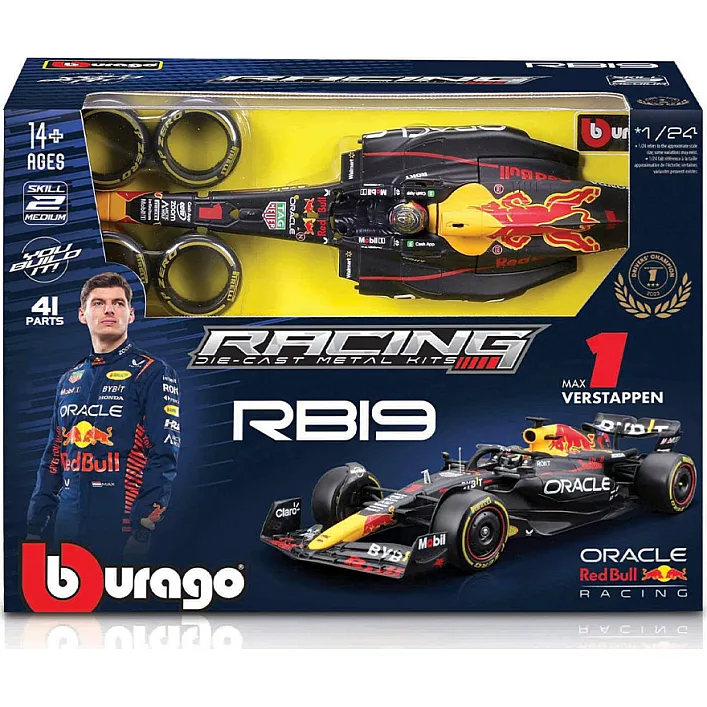 Авто-конструктор ORACLE RED BULL RACING RB19 Bburago 18-28507 масштаб (1:24)