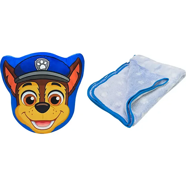 М'яка подушка з пледом Paw Patrol KH70/001L р. 38*41*7см плед, р.118*80см (Мяк5638)