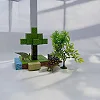Конструктор магнитный "Minecraft", с динозаврами, 52 детали