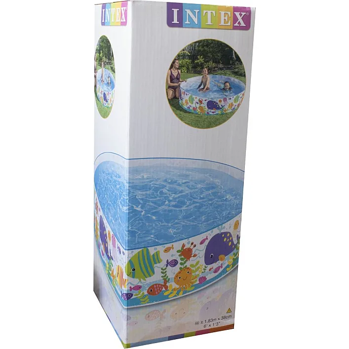 Бассейн INTEX "Подводный мир" каркасный в коробке 56452 г.183*38см (Рез6452)