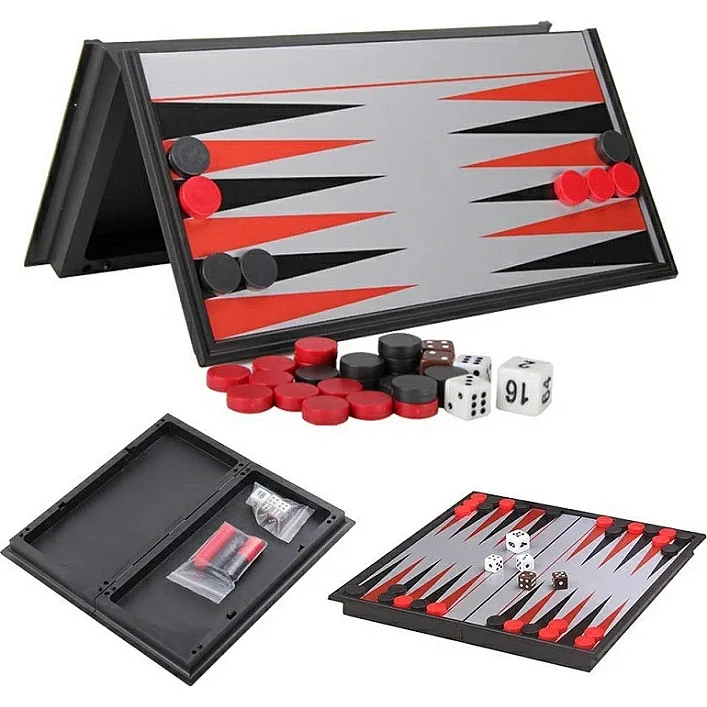 Нарды магнитные | Magnetic Folding Backgammon 3820UB (RL-KBK)