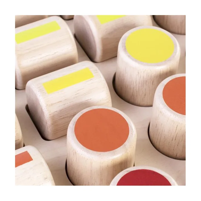 Деревянный сортер Guidecraft Manipulatives Счетные цилиндры (G6902)
