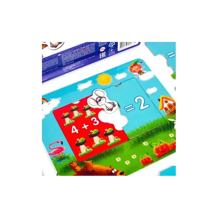 Развивающая игра "Академия развития. Я решаю примеры" VT5202-10 VladiToys (Нас8756)