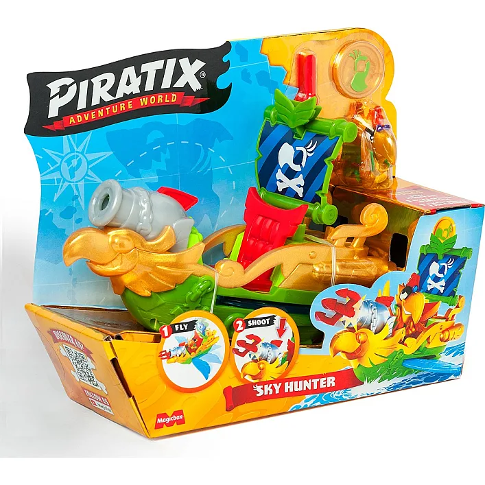 Игровой набор Piratix S - Пиратский корабль Небесный охотник