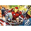 Детские пазлы SUPER МАХІ Marvel "Вместе сильнее" Trefl 41007 24 элемента, с раскраской
