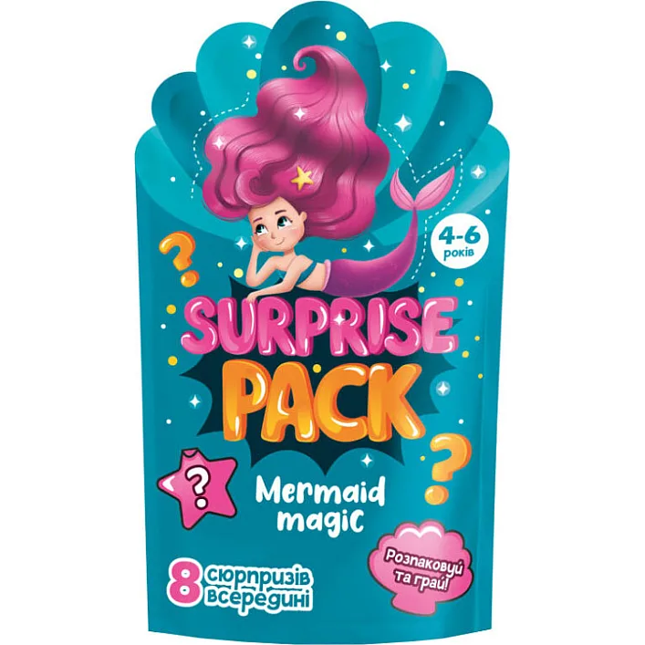 Набір сюрпризів Surprise Pack "Mermaid magic" Vladi Toys VT8080-01 Укр