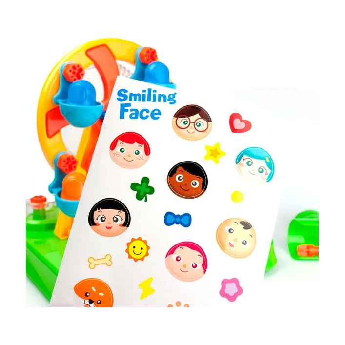 Набор для сборки Edu-Toys Колесо обозрения с инструментами 46 деталей (JS025)