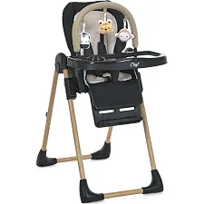 Детский стульчик для кормления CRAFT ME 1115-W Black