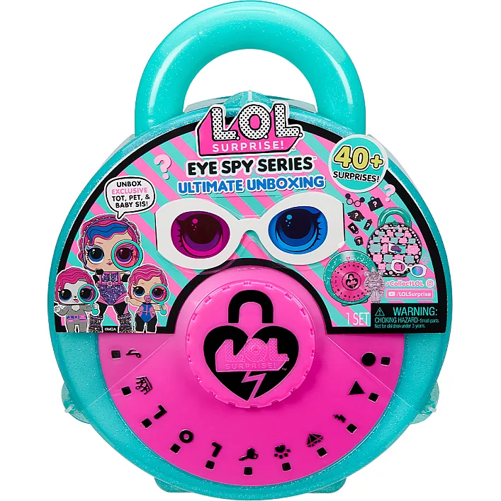 Ігровий набір з ляльками L.O.L. SURPRISE! серії "Eye Spy" – ВЕЛИКИЙ СЮРПРИЗ З ЗАГАДКАМИ (з акс.)