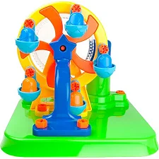 Набор для сборки Edu-Toys Колесо обозрения с инструментами 46 деталей (JS025)
