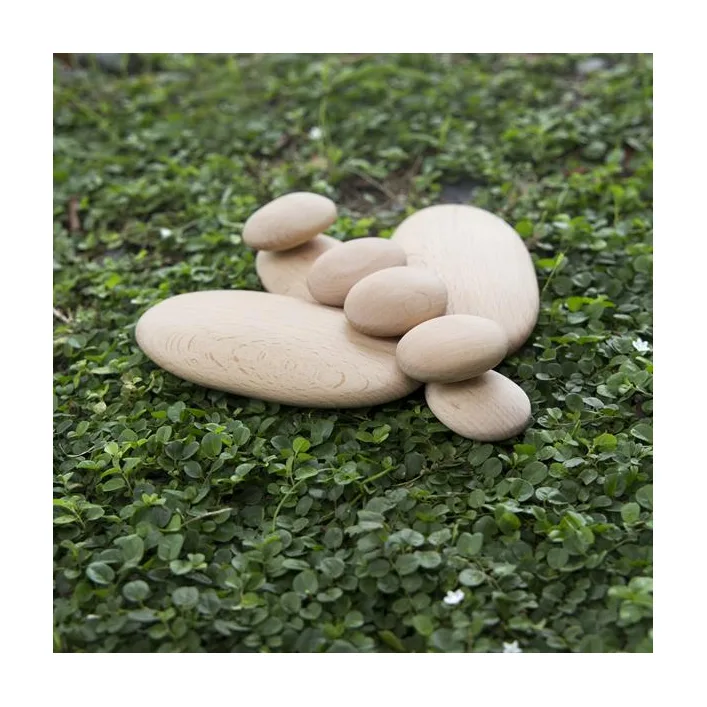 Деревянные блоки Guidecraft Natural Play Округлые камешки (G6771)