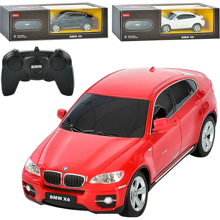 Игрушечная автомодель на радиоуправлении BMW X6 1:24, Rastar (03539)