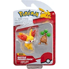 Набор игровых фигурок Pokemon W16 - Феннекин и Бонслай