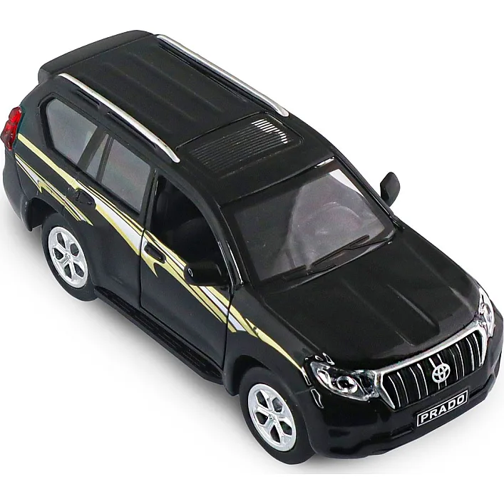 Автомодель – TOYOTA PRADO (черный) KM6189D (Маш5324)