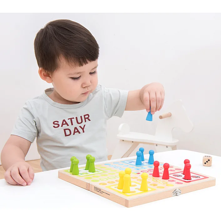 Дитяча гра Лудо, New Classic Toys, 2-4 гравці, арт. 10805