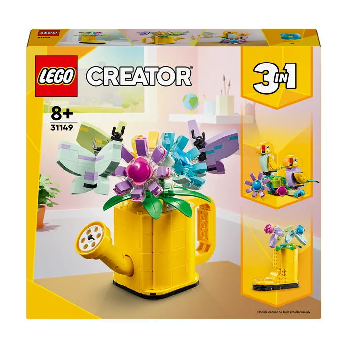 Конструктор LEGO Creator Квіти в лійці 420 деталей (31149)
