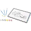 Картина по номерах дерев'яна "Гоночна машинка"формат А4 Puz-22951 PuzzleOk (Нас2975)