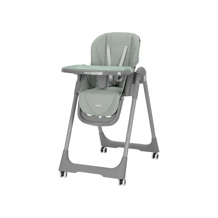 Стілець для годування T-671 "Junior" Dark Green TILLY (Нем4430)