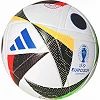 М'яч футбольний Adidas Euro24 Fussballiebe League IN9367 розмір 5, біло-чорний