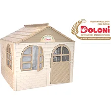 Дом Eco Beige средний 02550/m02eco DOLONI (Укр0255)