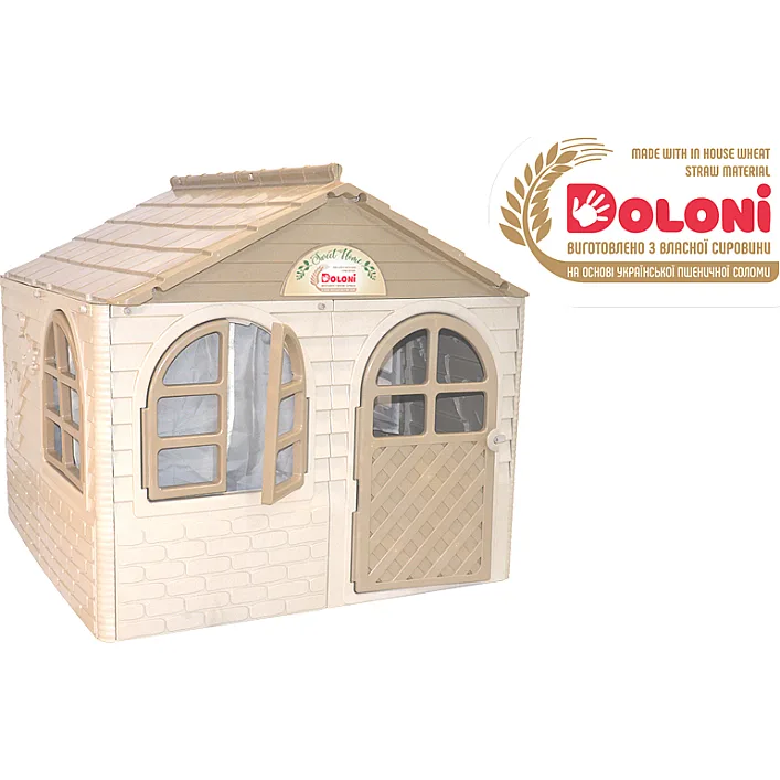 Дом Eco Beige средний 02550/m02eco DOLONI (Укр0255)