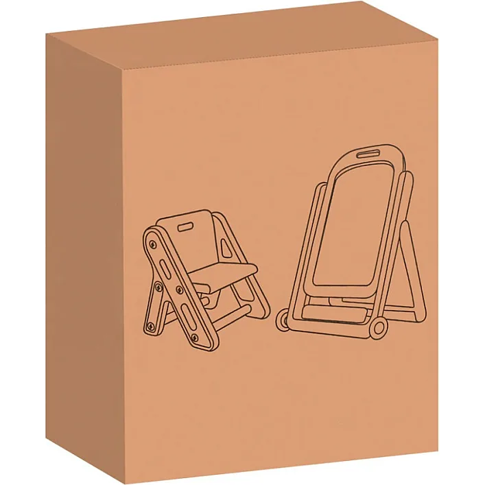 Дитячий мольберт 2 в 1 QC-BB03 зі стільчиком
