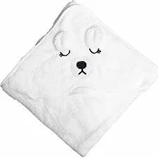 Детское полотенце с капюшоном MGZ-0640(White) размер 80х80 см