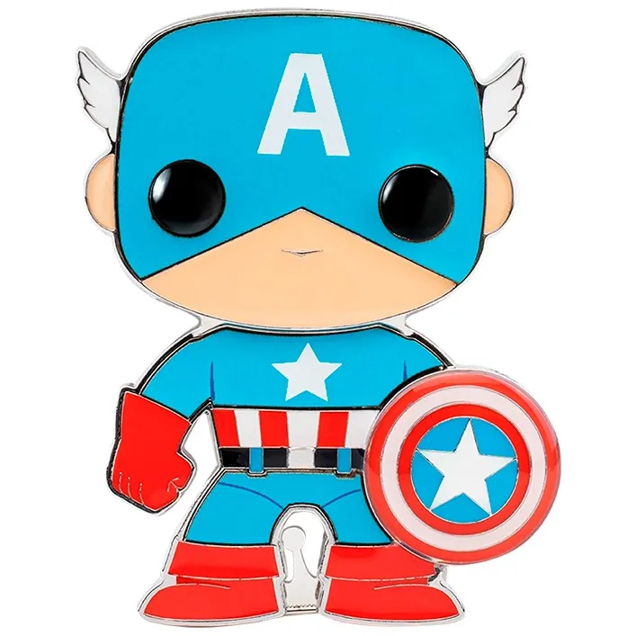 Пин Funko Pop серии «Marvel» – Капитан Америка