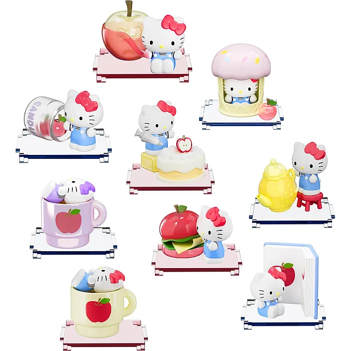 Фигурка-сюрприз "Яблочный воркшоп" Pop Top Hello Kitty 24WH-007 в ассортименте