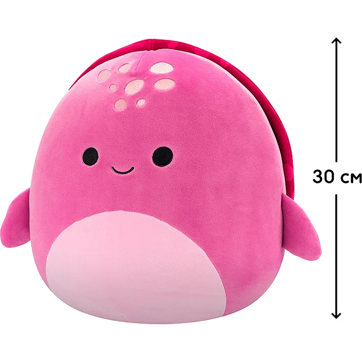 М'яка іграшка SQUISHMALLOWS – ЧЕРЕПАХА ТУДОР (30 cm)