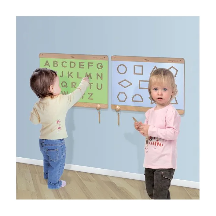 Деревянная доска Viga Toys Написание заглавных букв дерево (50857)