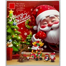 Дитячий констуктор адвент-календар "Merry Christmas" 1010B