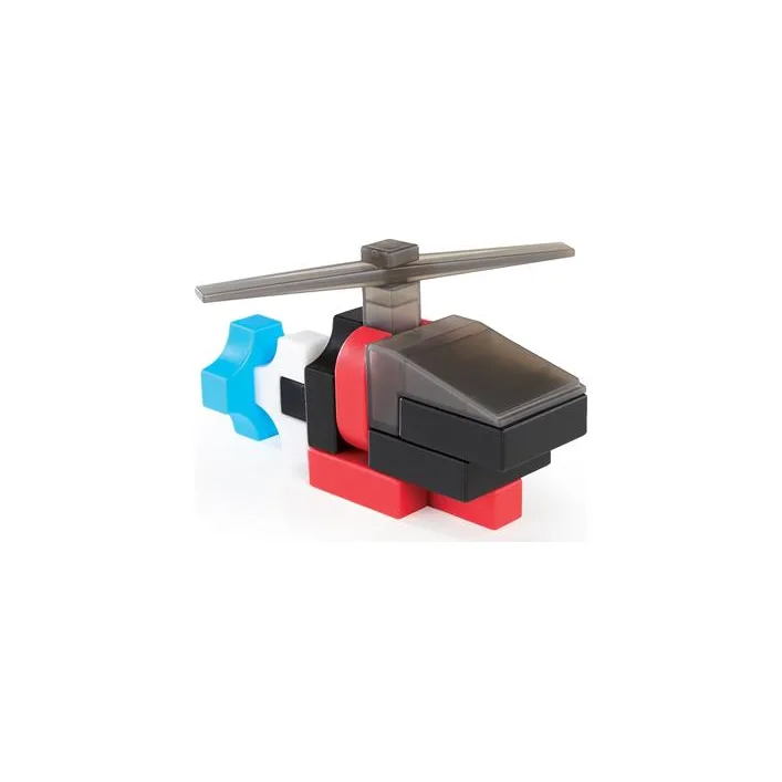 Конструктор Guidecraft IO Blocks Самолеты и корабли с дополненной 3d реальностью, 59 деталей (G9608)