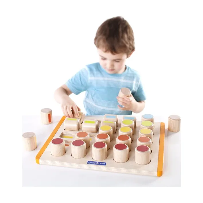 Деревянный сортер Guidecraft Manipulatives Счетные цилиндры (G6902)