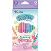 Карандаши цветные круглые двусторонние 12 шт х 24 цв. PASTEL COLORINO (КНЦ7737)