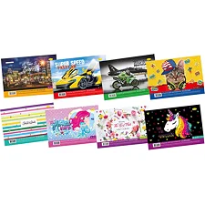 Альбом для рисования лаковка 20 л. 100 г/м2 Пружина АП-0308 (Кнц0120)