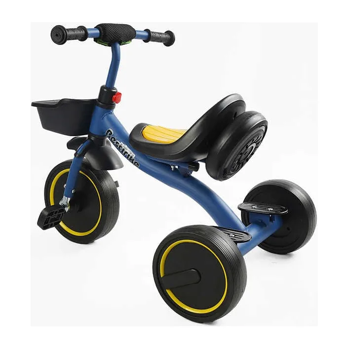 Велосипед 3-х колесный BS-45602 "Best Trike" (1) колеса EVA переднее 10&rsquo;&rsquo;, заднее 8&rsquo;&rsquo;, стальная рама, УКР.ОВЗУЧИВАНИЕ, свет, корзина, в коробке