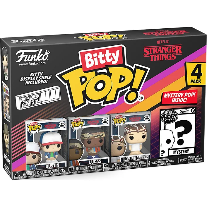 Набір ігрових фігурок Дастін Bitty POP! 83662 серії "Дивні дива"