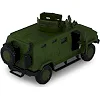 Модель серії "Шеврони Героїв" – КОЗАК 2М1 – "ГУР МО"