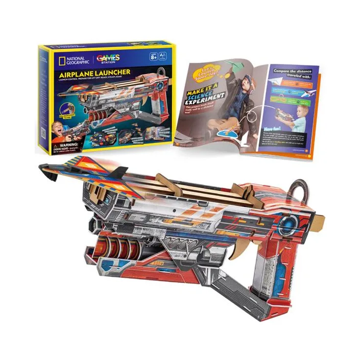 Набор для моделирования Cubic Fun STEM Пусковая установка для самолетов (DS1091h)