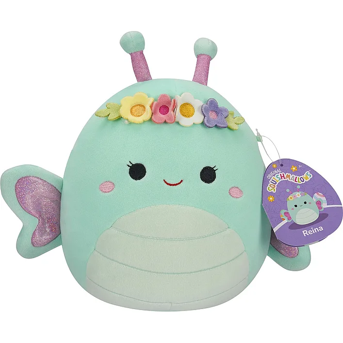 Мягкая игрушка Squishmallows - Бабочка Рейна (13 cm)